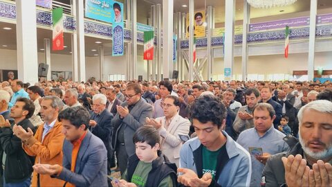 تصاویر/ نماز عید فطر در رابر