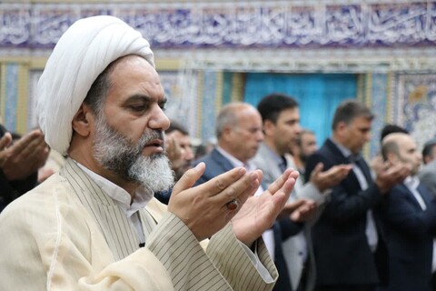 تصاویر/ اقامه نماز عید فطر در شهر جلفا