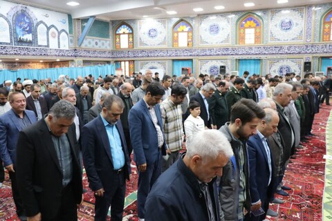 تصاویر/ اقامه نماز عید فطر در شهر جلفا