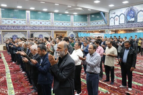 تصاویر/ اقامه نماز عید فطر در شهر جلفا