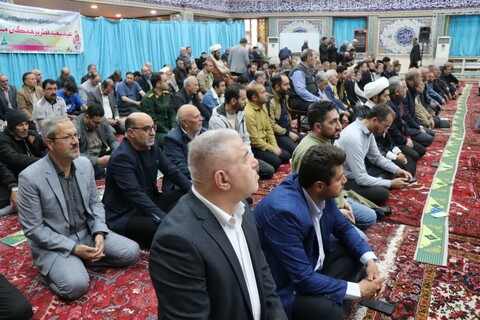 تصاویر/ اقامه نماز عید فطر در شهر جلفا