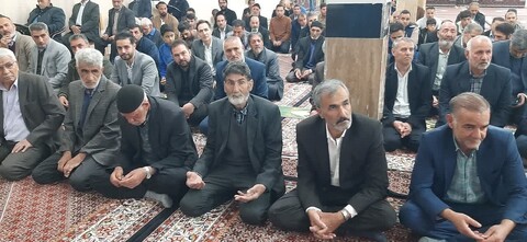 تصاویر/ اقامه نماز عید فطر در شهر دندی