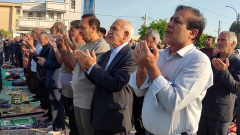 اقامه نماز عید فطر در دهدشت به امامت حجت الاسلام والمسلمین وحدانی‌فر