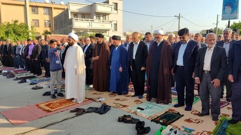 اقامه نماز عید فطر در دهدشت به امامت حجت الاسلام والمسلمین وحدانی‌فر