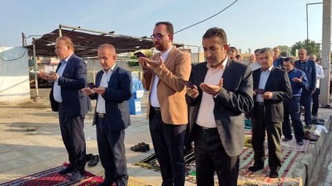 اقامه نماز عید فطر در دهدشت به امامت حجت الاسلام والمسلمین وحدانی‌فر