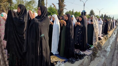 اقامه نماز عید فطر در دهدشت به امامت حجت الاسلام والمسلمین وحدانی‌فر