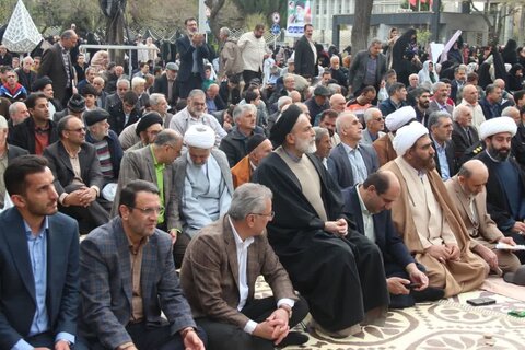 تصاویر / نماز عید سعید فطر در قزوین برگزار شد