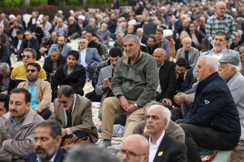 تصاویر / نماز عید سعید فطر در قزوین برگزار شد