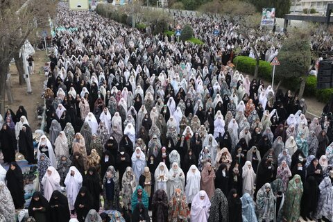 تصاویر / نماز عید سعید فطر در قزوین برگزار شد