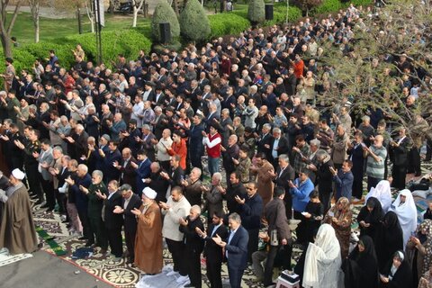 تصاویر / نماز عید سعید فطر در قزوین برگزار شد