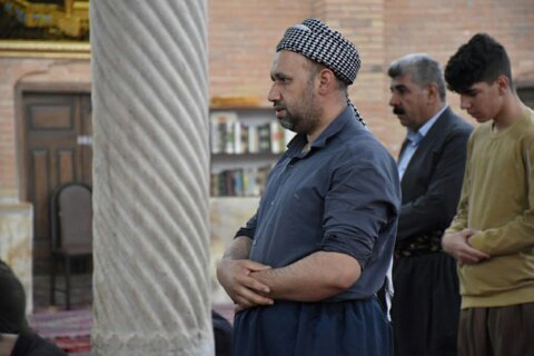 تصاویر/ اقامه نماز عید فطر در مسجد جامع سنندج