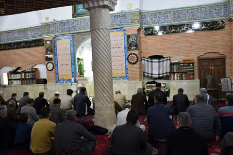 تصاویر/ اقامه نماز عید فطر در مسجد جامع سنندج