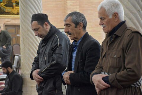 تصاویر/ اقامه نماز عید فطر در مسجد جامع سنندج