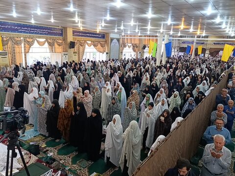 گزارش تصویری/ اقامه نماز عید فطر در بوشهر