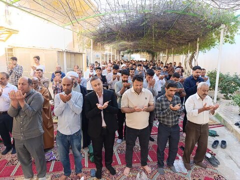 گزارش تصویری/ اقامه نماز عید فطر در بوشهر