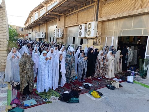 گزارش تصویری/ اقامه نماز عید فطر در بوشهر
