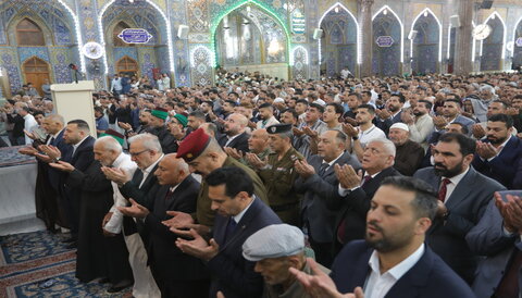 اقامه نماز عید سعید فطر در حرم امام حسین (علیه السلام)