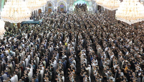 برگزاری نماز عید سعید فطر در حرم حضرت اباالفضل العباس (علیه السلام)