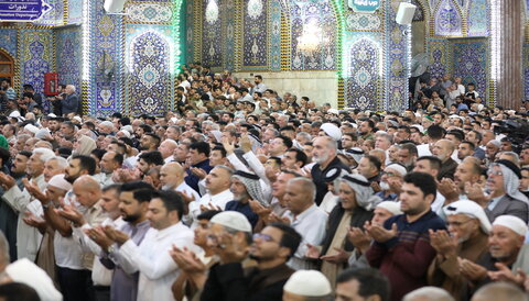 برگزاری نماز عید سعید فطر در حرم حضرت اباالفضل العباس (علیه السلام)