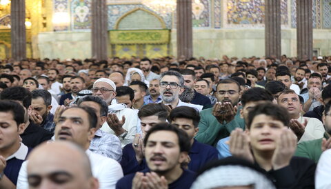 برگزاری نماز عید سعید فطر در حرم حضرت اباالفضل العباس (علیه السلام)
