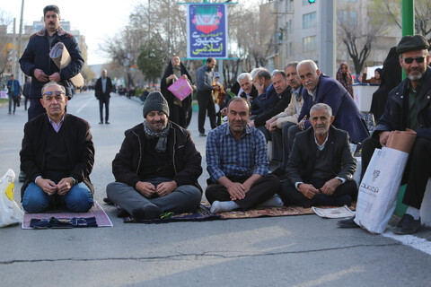تصاویر/ اقامه نماز عید سعید فطر در شهرکرد