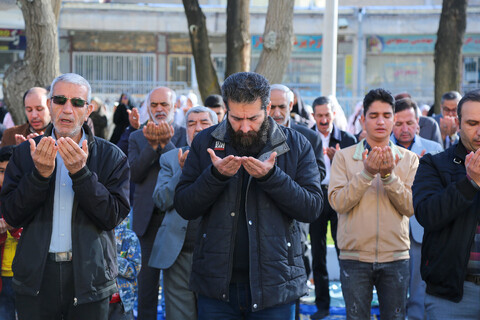 تصاویر/ اقامه نماز عید سعید فطر در شهرکرد