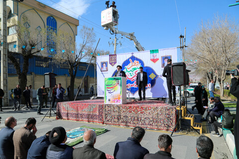 تصاویر/ اقامه نماز عید سعید فطر در شهرکرد