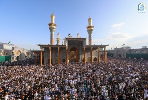 برگزاری نماز عید سعید فطر در جوار حرم امامین کاظمین (علیهما السلام)