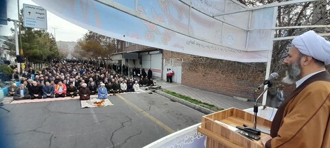 تصاویر/ اقامه نماز عید فطر در شهر اسکو