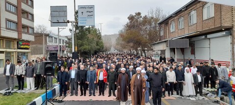 تصاویر/ اقامه نماز عید فطر در شهر اسکو