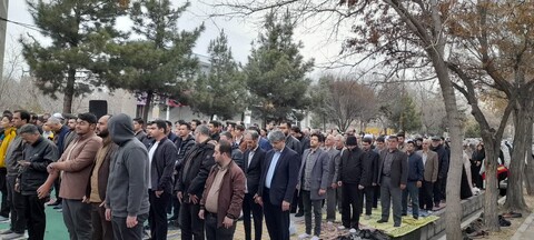 تصاویر/ اقامه نماز عید فطر در شهر اسکو