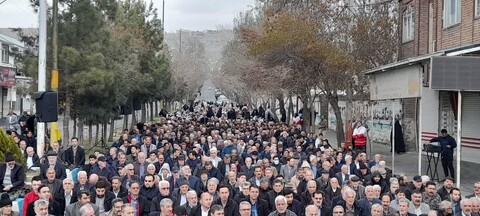 تصاویر/ اقامه نماز عید فطر در شهر اسکو