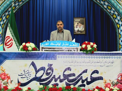 تصاویر/ نماز عید فطر در بندر دیر