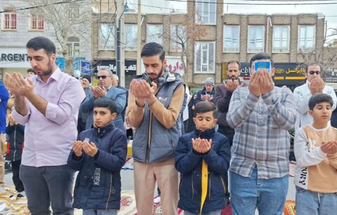 تصاویر/ اقامه نماز عید فطر در شهرستان قروه