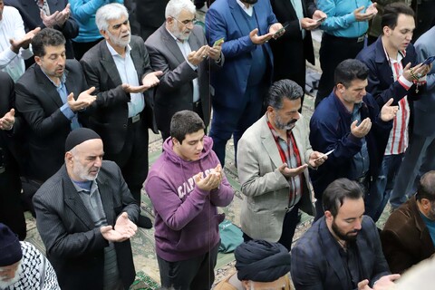 تصاویر / اقامه نماز عید سعید فطر در همدان