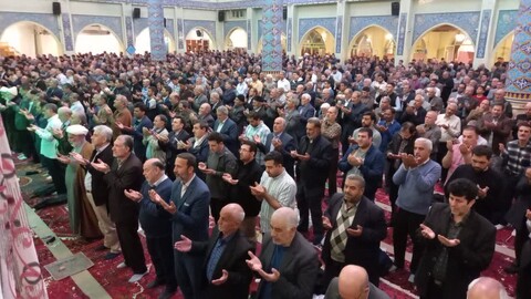 تصاویر/ اقامه نماز عید فطر در شهر مراغه