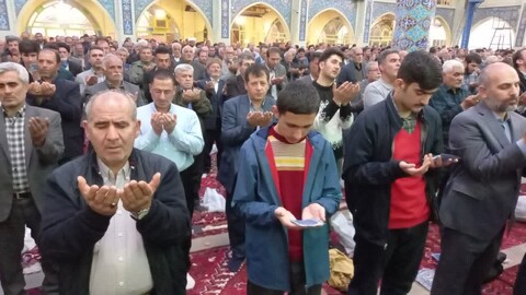 تصاویر/ اقامه نماز عید فطر در شهر مراغه