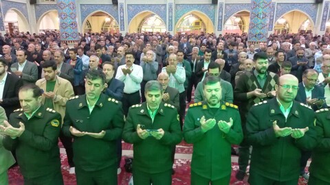 تصاویر/ اقامه نماز عید فطر در شهر مراغه