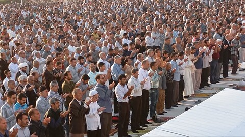 تصاویر/ نماز عید فطر در برازجان