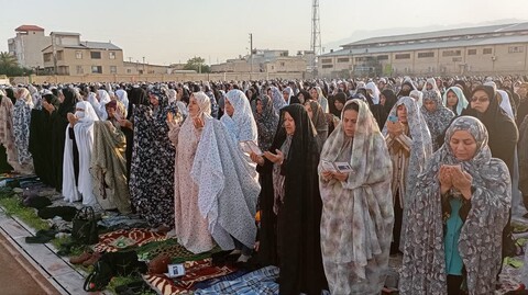 تصاویر/ نماز عید فطر در برازجان
