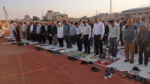 تصاویر/ نماز عید فطر در برازجان