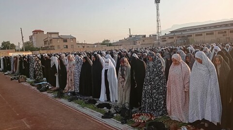 تصاویر/ نماز عید فطر در برازجان