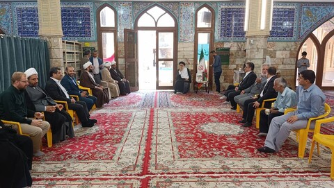 دیدار عیدانه اقشار مختلف با نماینده ولی فقیه در خوزستان