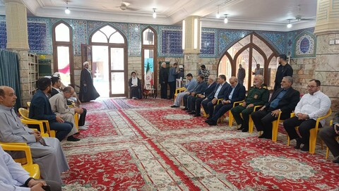 دیدار عیدانه اقشار مختلف با نماینده ولی فقیه در خوزستان