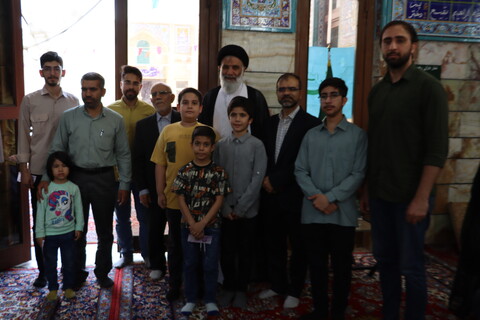 دیدار نوجوانان و جوانان با امام جمعه اهواز همزمان با عید سعید فطر