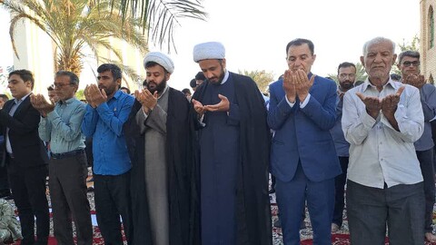 تصاویر/ نماز عید فطر در آبدان