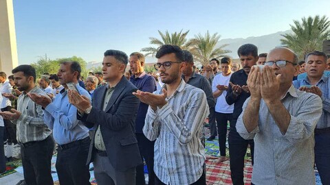 تصاویر/ نماز عید فطر در آبدان