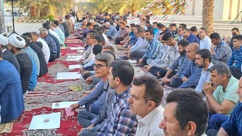 تصاویر/ نماز عید فطر در آبدان