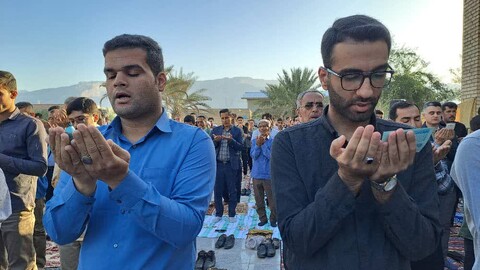 تصاویر/ نماز عید فطر در آبدان