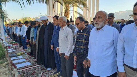 تصاویر/ نماز عید فطر در آبدان